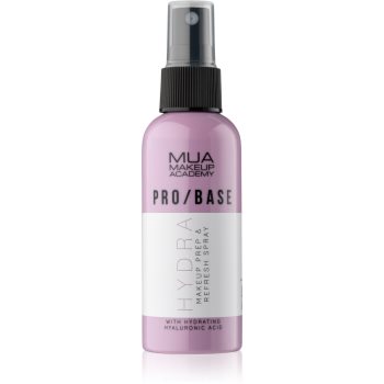 MUA Makeup Academy PRO/BASE Hydra Spray facial pentru fixare machiajului cu acid hialuronic - imagine 2